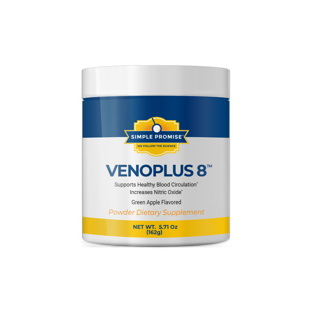 VenoPlus 8 powder supplement jar